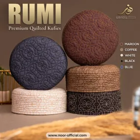 100% Premium Quality Fleece Fabric Prayer Cap Rumi Koofi Namaz Topi Namaz Cap For Men Namaz Hat - Topi