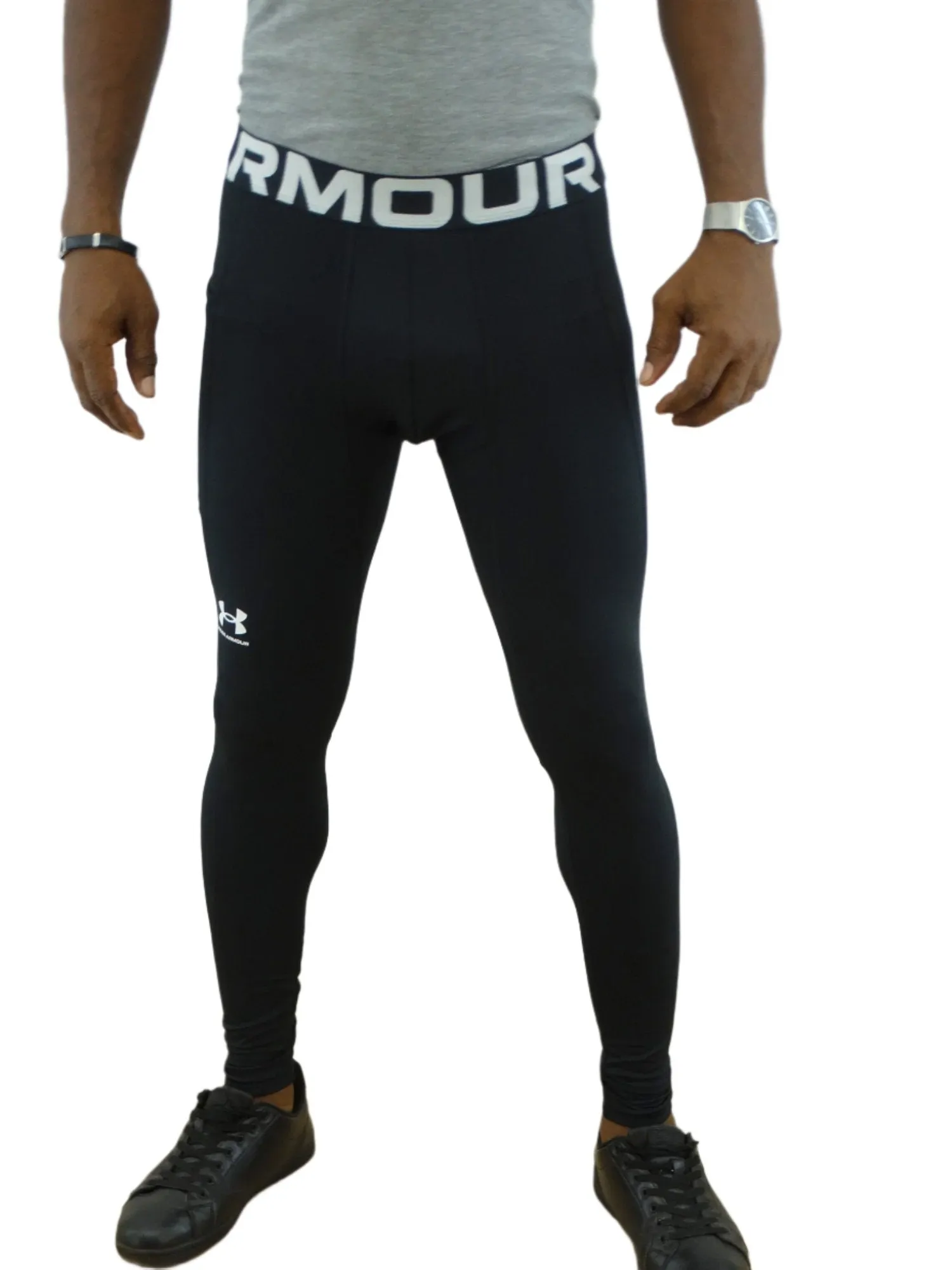 1366075001, Under Armour, Men's Coldgear Leggings - Black