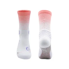 3 Pack Men's Thick Sports Socks Pink Gradient