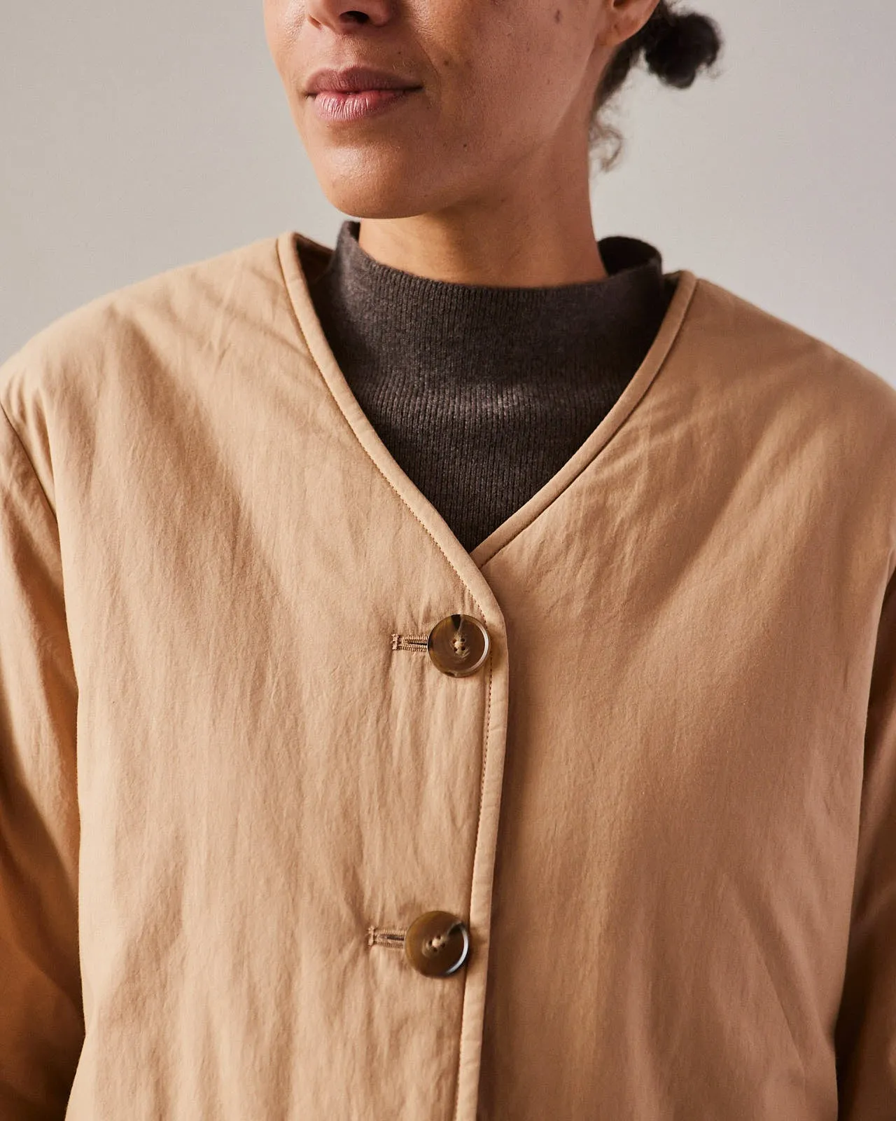 7115 Everyday Liner Jacket, Tan