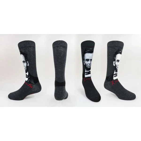 Abraham Lincoln Socks Unisex Crew Sock