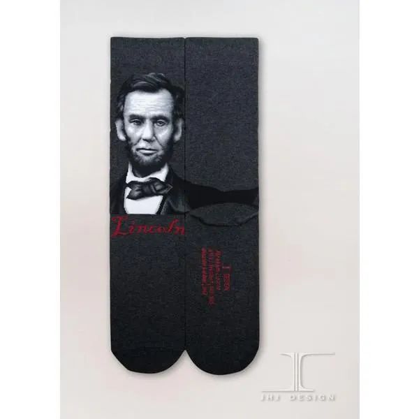 Abraham Lincoln Socks Unisex Crew Sock