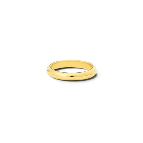 Barrel 3mm Wedding Band 18ct Yellow Gold