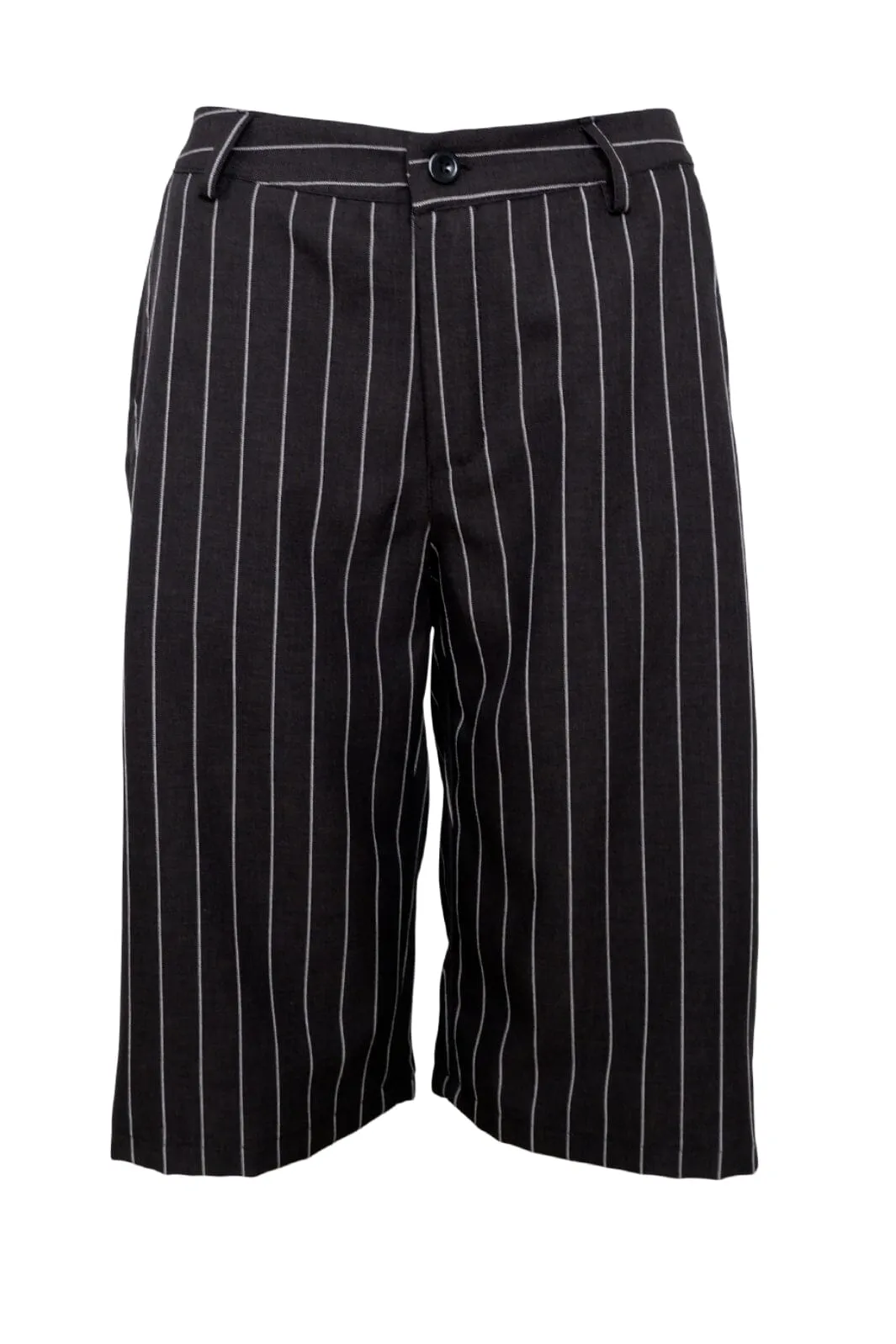 Black Colour - Bcchicago Shorts - Black Stripe