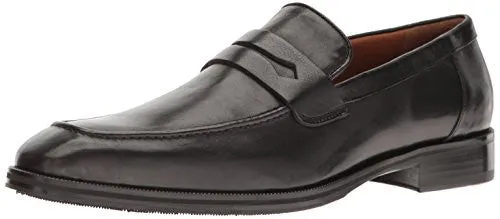 BRUNO MAGLI MEN'S ARCO PENNY LOAFER, BLACK, 10.5 M US