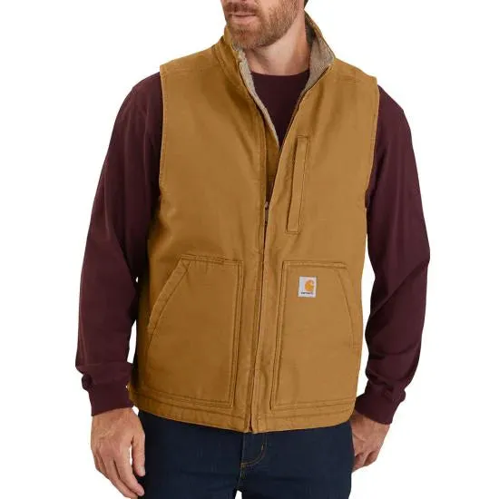 Carhartt Washed Duck Sherpa-Lined Vest