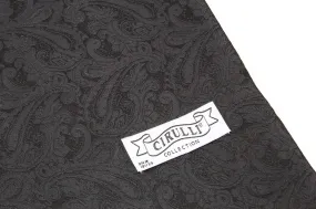 Reversible Black Cirulli Mens Scarf