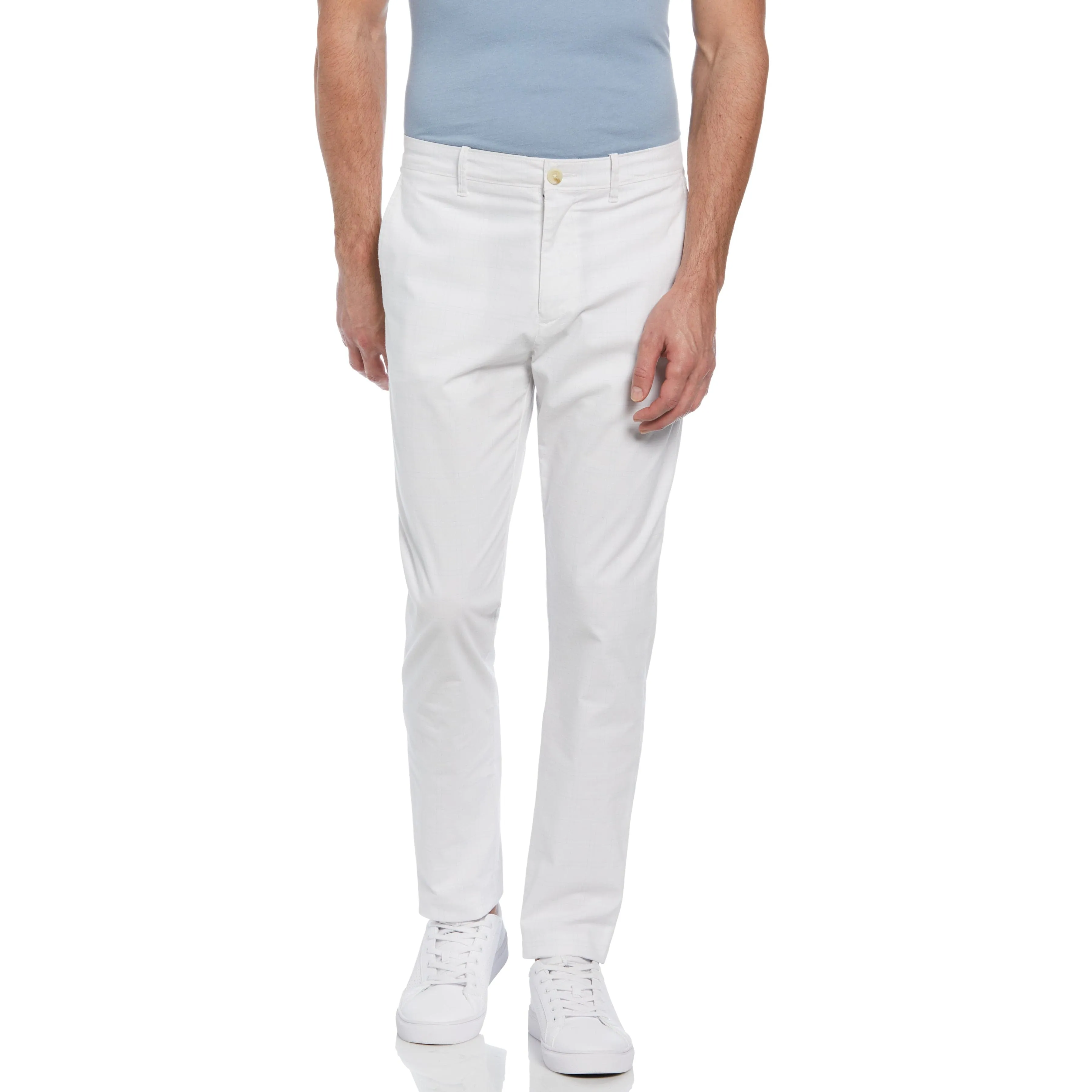 Cotton Blend Slim Fit Chino