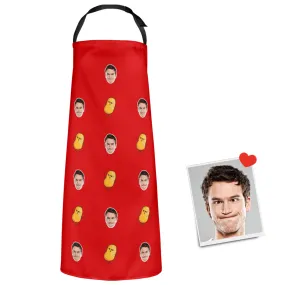 Custom Face Apron Cartoom Photo Apron - Potato