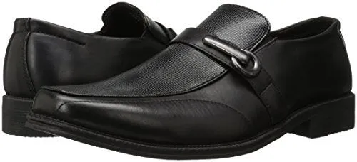 DEER STAGS MEN'S LANCASTER SLIP-ON LOAFER, BLACK, 9.5 M US