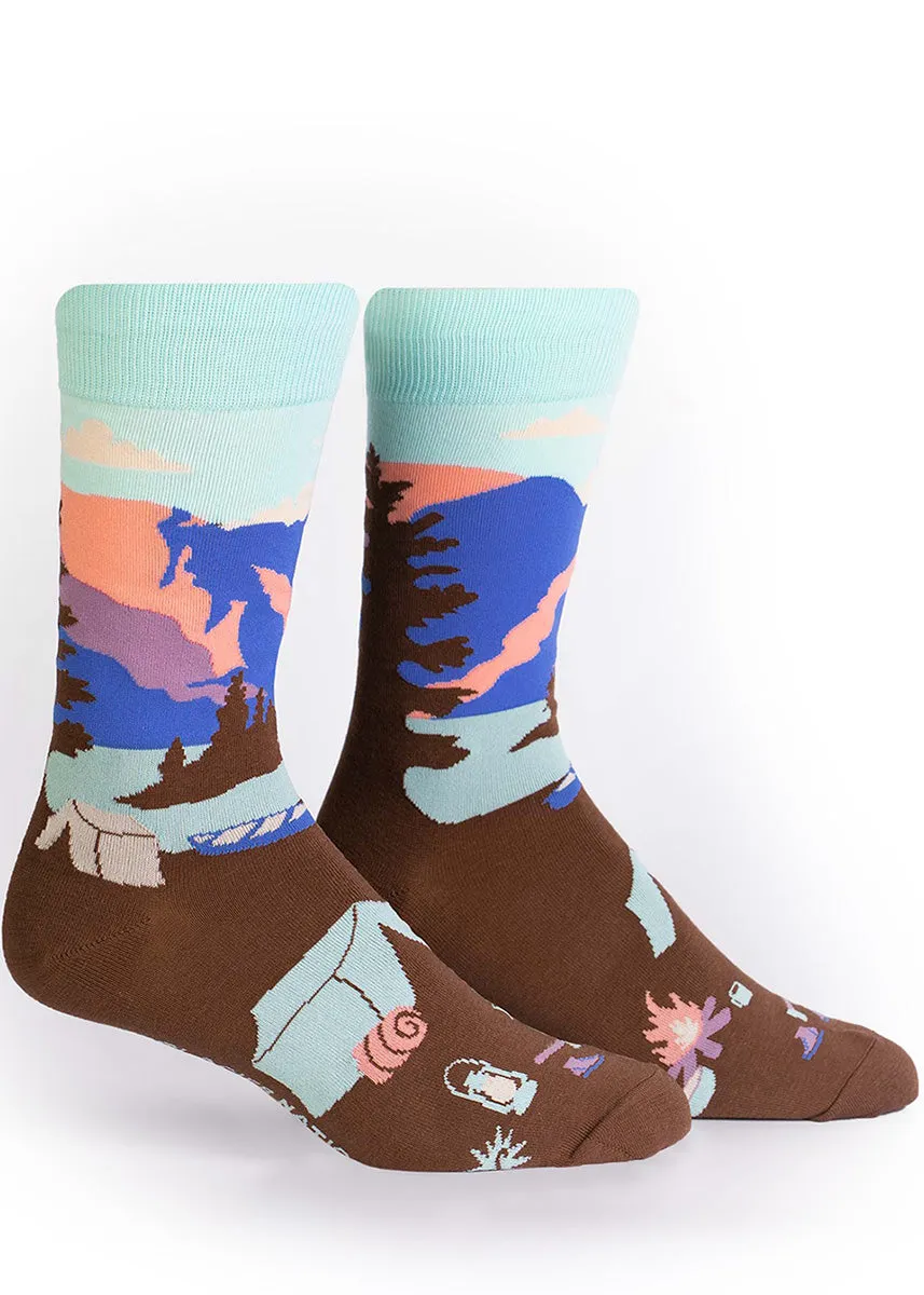 Glacier National Park Men's Socks