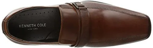 KENNETH COLE NEW YORK MEN'S MAGIC-LY SLIP-ON LOAFER, COGNAC, 13 M US