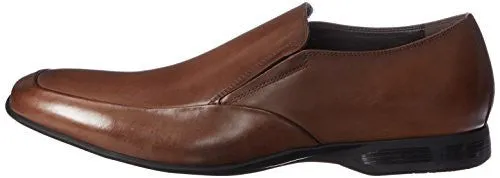 KENNETH COLE REACTION MEN'S SOUNDS SHARP SLIP-ON LOAFER, COGNAC, 7.5 M US