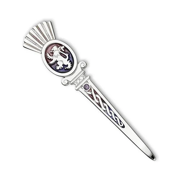 Lion Rampant Silver Kiltpin EB106