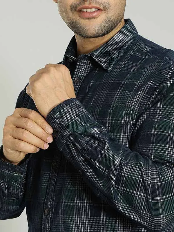 Men Checked Full Sleeve Cotton Shirt