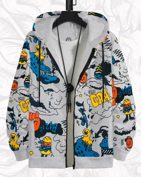 men  Printed Multi Color Jacket