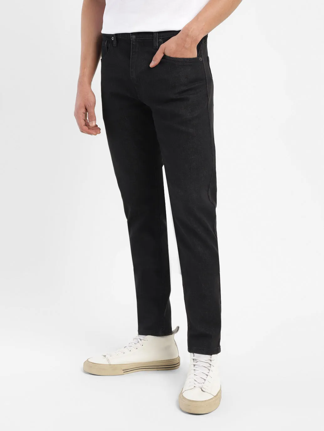 Men's 512 Black Slim Tapered Fit Jeans