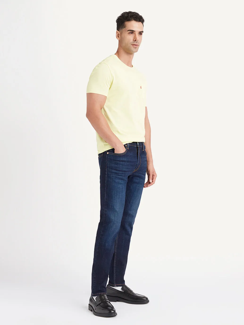 Men's 512 Blue Slim Tapered Fit Jeans