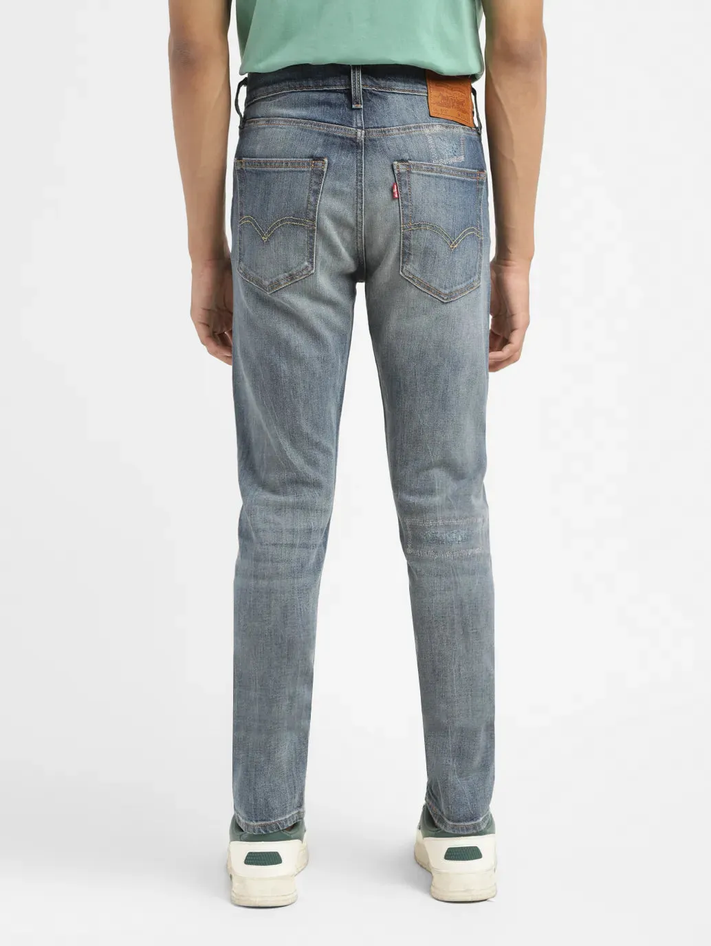 Men's 512 Mid Indigo Slim Tapered Fit Jeans