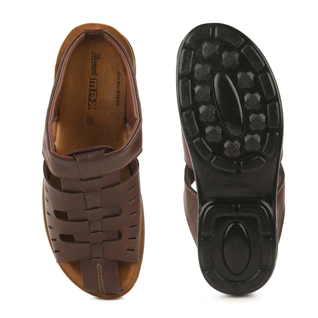 Men's Brown Max Sandals