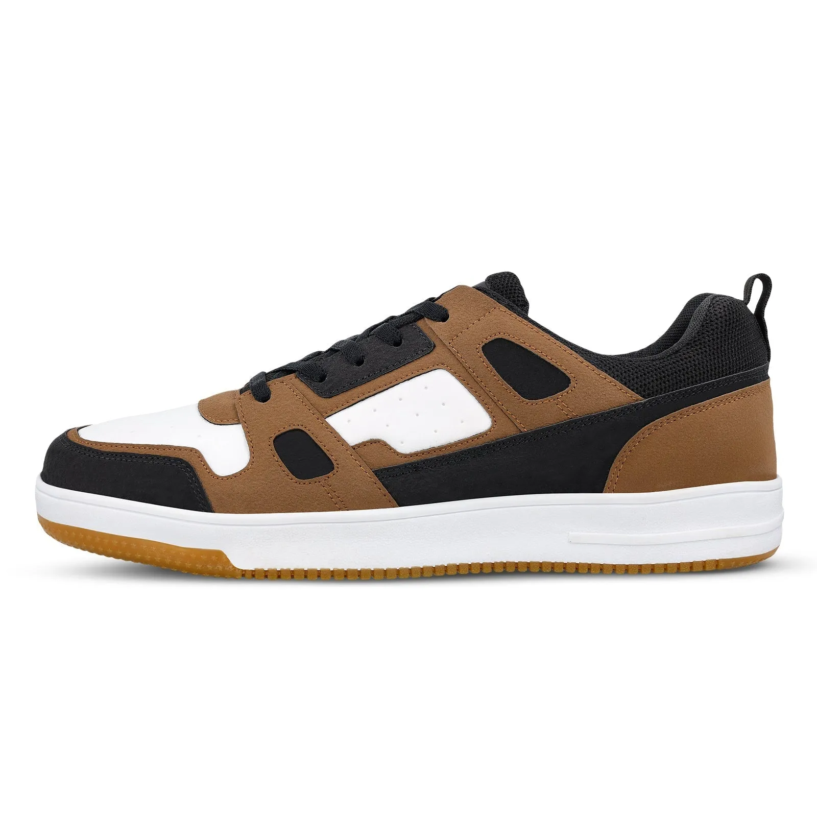 Men's Casual Sneakers - WY3344 Black Brown