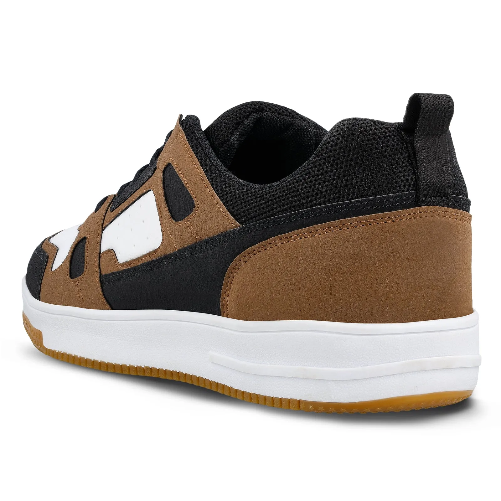 Men's Casual Sneakers - WY3344 Black Brown