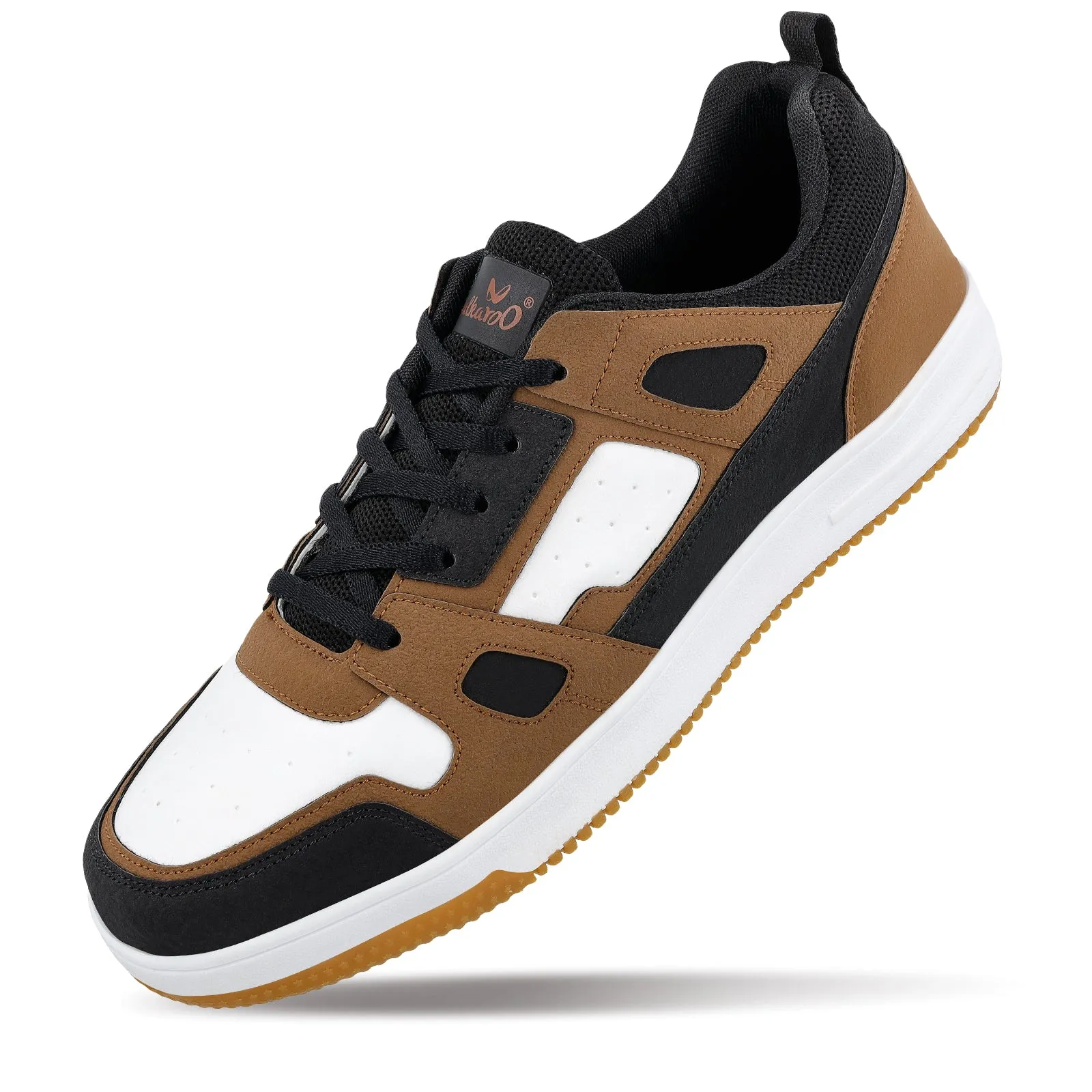 Men's Casual Sneakers - WY3344 Black Brown