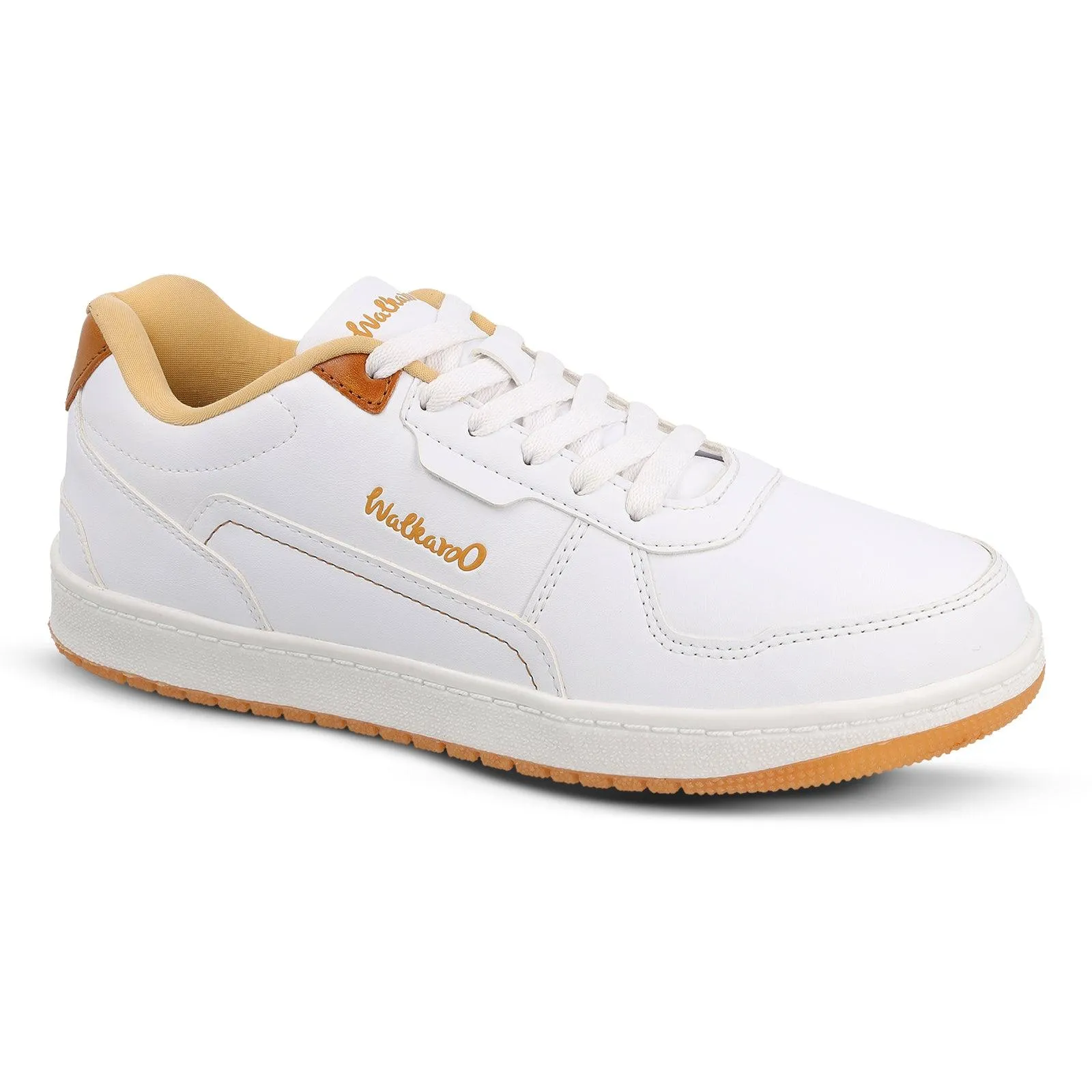 Men's Casual Sneakers - WY3461 White Gold