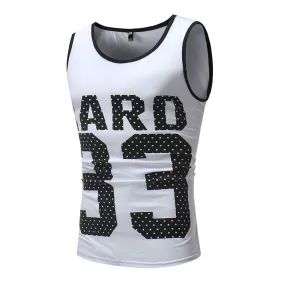 Men's Fashion Digital 33 Print Casual Vest