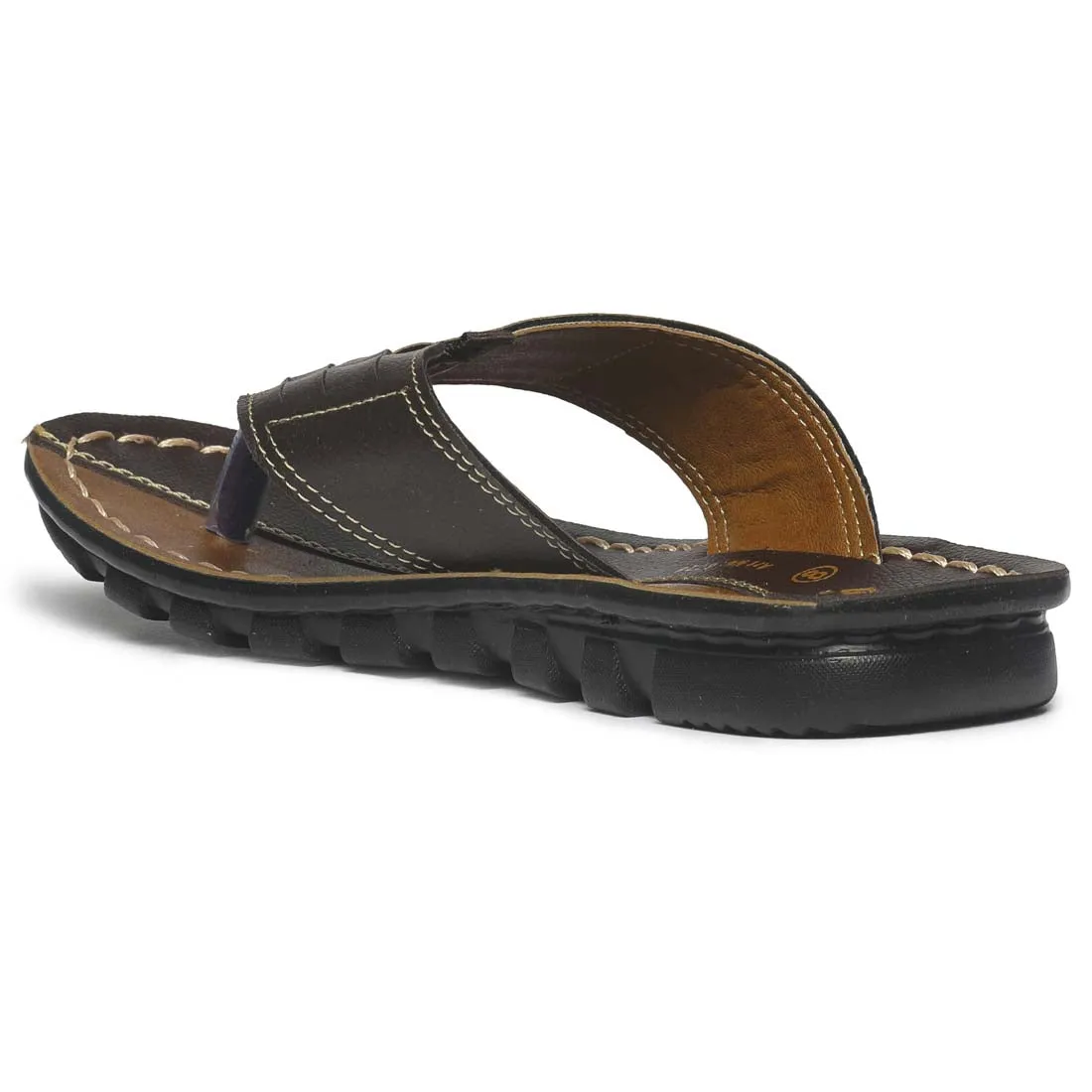 Men's Formal Tan Flip-Flops