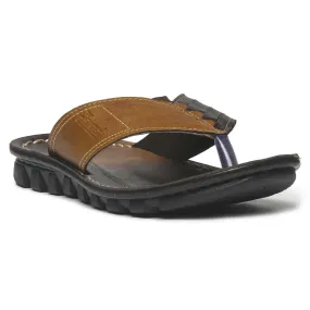 Men's Formal Tan Flip-Flops