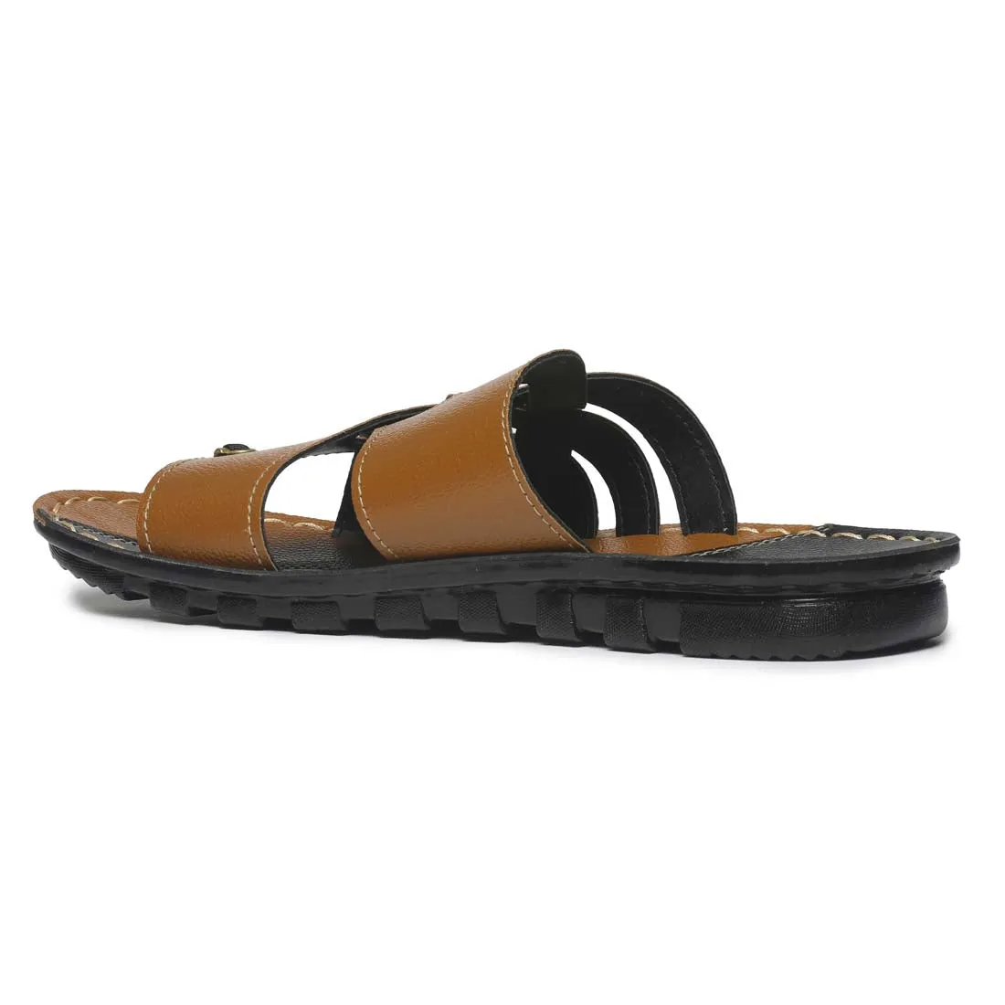 Men's Formal Tan Flip-Flops