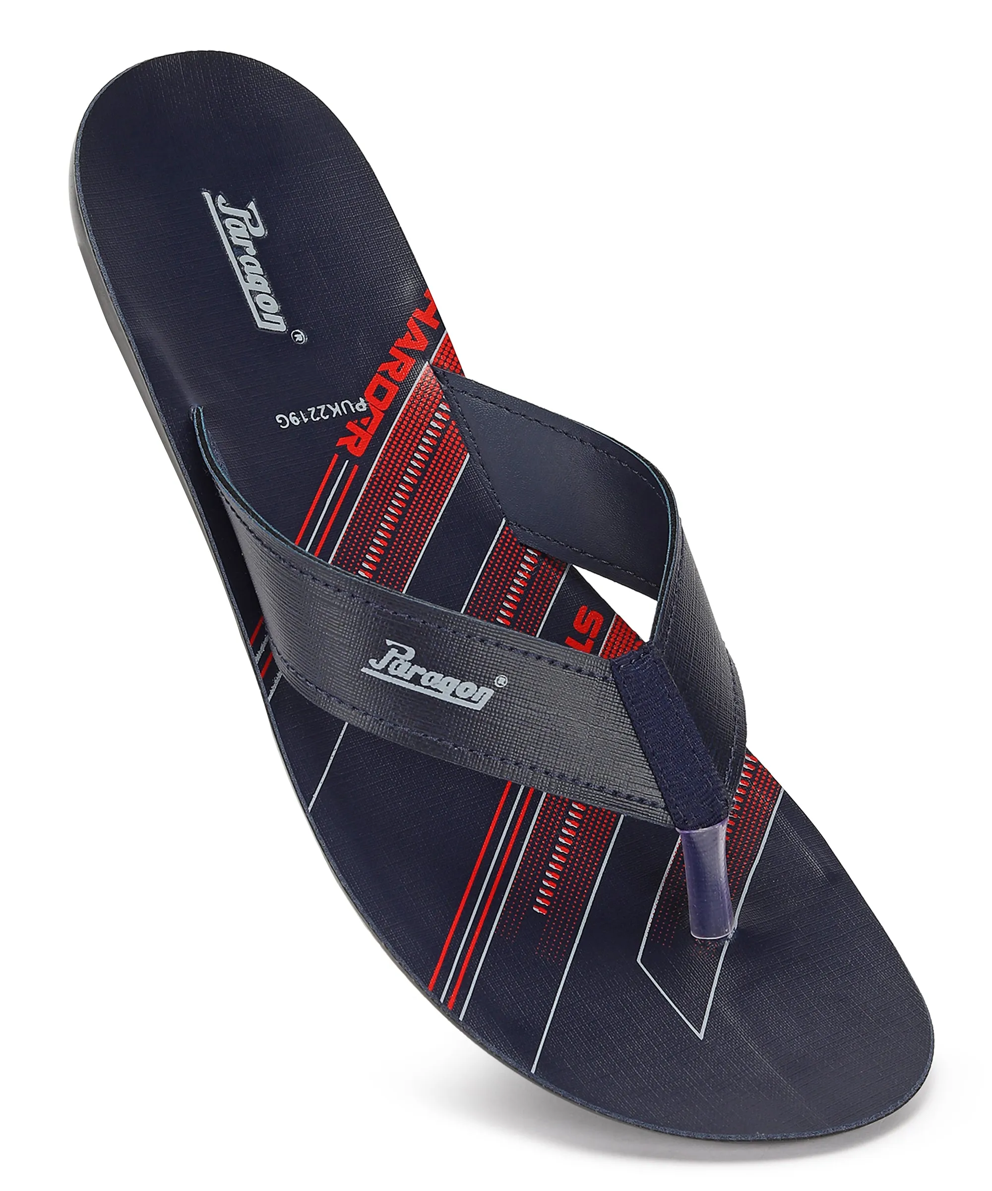 Paragon  PUK2219G Men Stylish Lightweight Flipflops | Casual & Comfortable Daily-wear Slippers for Indoor & Outdoor | For Everyday Use