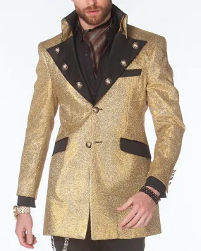 Prom Blazer - Prom 2020 - Long Cello Gold - Tuxedo - 2020