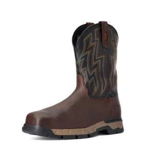 Rebar Flex Western Waterproof Composite Toe Work Boot Dark Brown