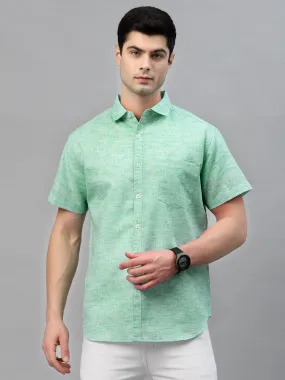 Style Quotient Men Green Comfort Floral Printed Casual Shirt